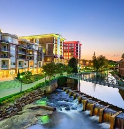 waterfront views in greenville sc