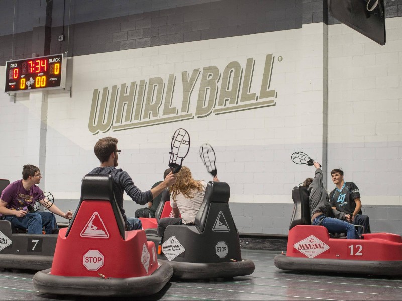 WhirlyBall Complex in Colorado Combines Bumper Cars and
