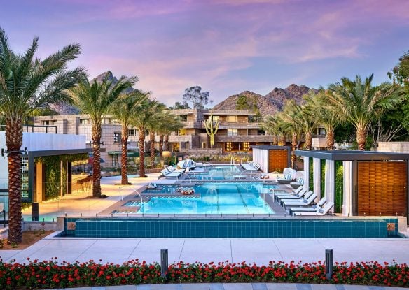 outdoor pool at Arizona Biltmore, A Waldorf Astoria Resort