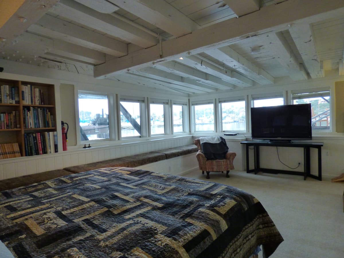 View of the bay from master bedroom
