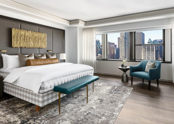 hotel room in new york city