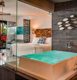 luxury room at Mia Bacalar Luxury Resort and Spa